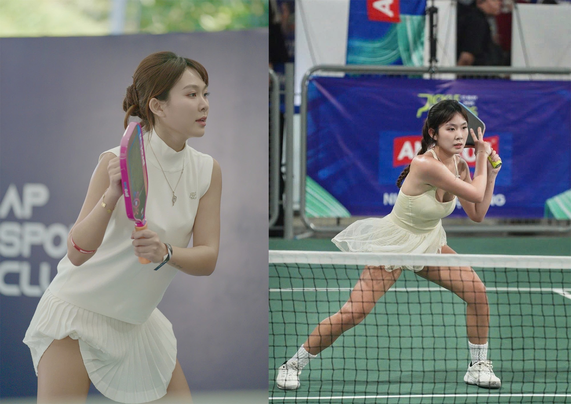 Kim vén váy pickleball